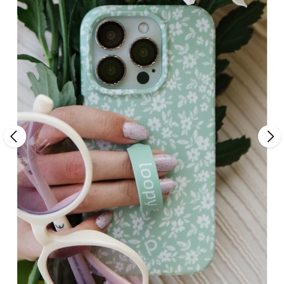 Loopy Case iPhone 16 Pro Sage Floral - Picture 8 of 8